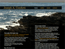 Tablet Screenshot of josephaconforti.com